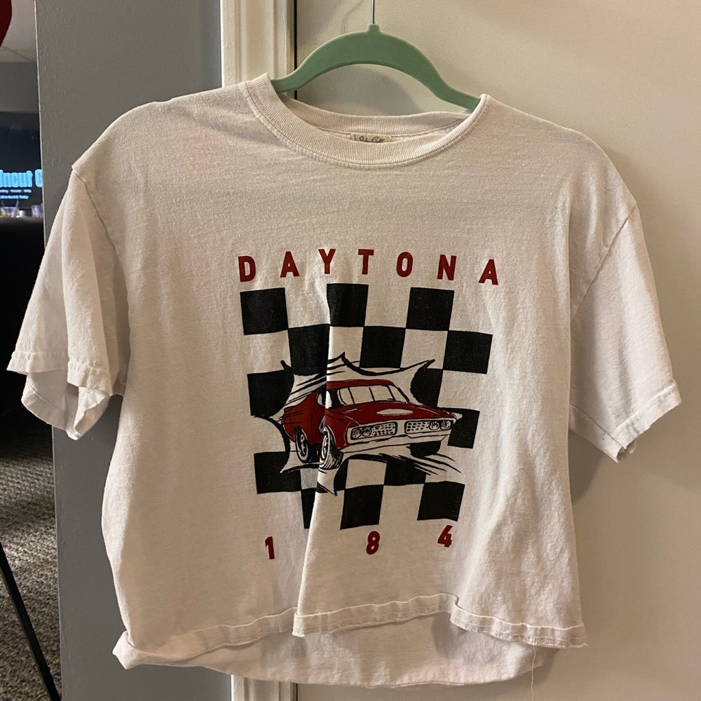 Cropped graphic Tee